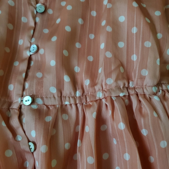 Shein button through polka dot dress size medium - Picture 11 of 13
